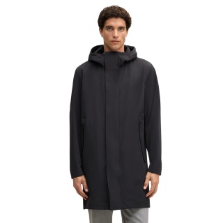 STRELLSON Parka (funktionales Design mit justierbarer Kapuze) schwarz Herren